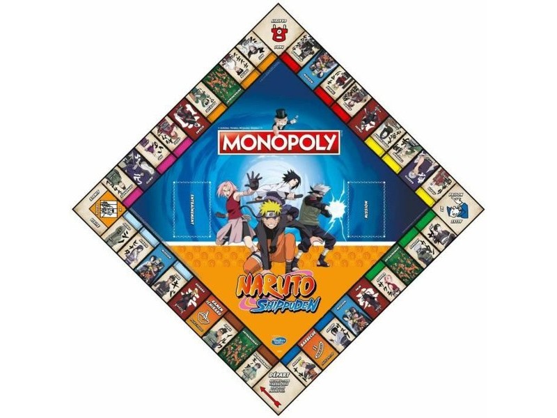 Настолна игра Winning Moves MONOPOLY Naruto (FR)