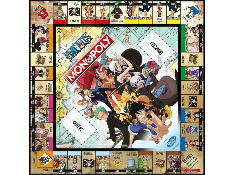 Настолна игра Winning Moves Monopoly One Piece (FR) (френски)