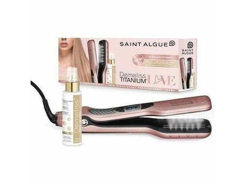 Преса за коса Saint-Algue Demeliss TITANIUM Love Edition 85 W Розов