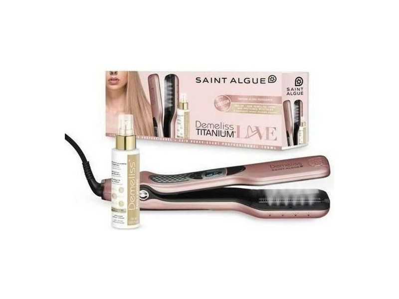 Преса за коса Saint-Algue Demeliss TITANIUM Love Edition 85 W Розов