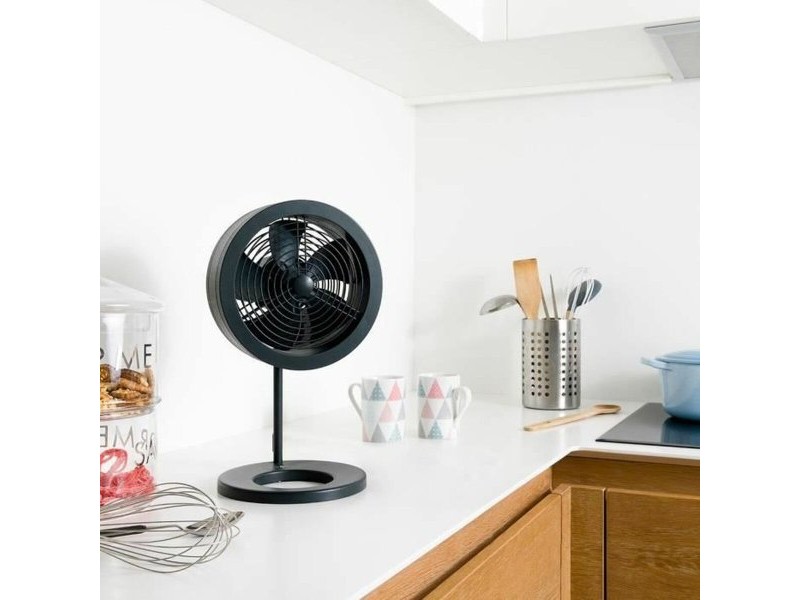 Вентилатор с крака AIR AND ME Noas Черен noir 32 W