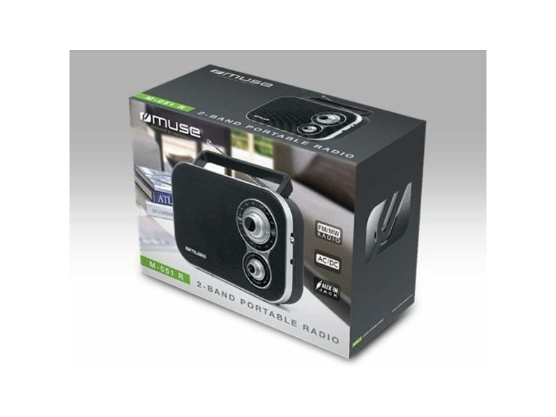 Радио Muse M051R NEGRO Черен