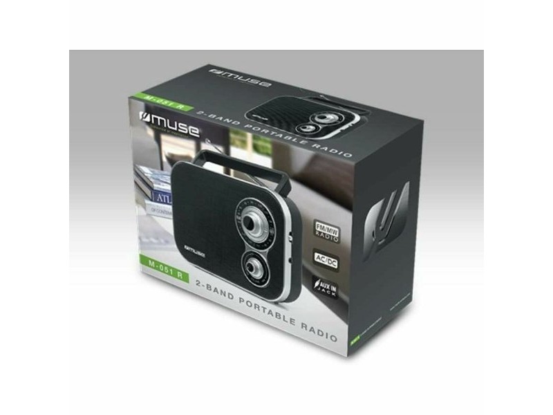 Радио Muse M051R NEGRO Черен