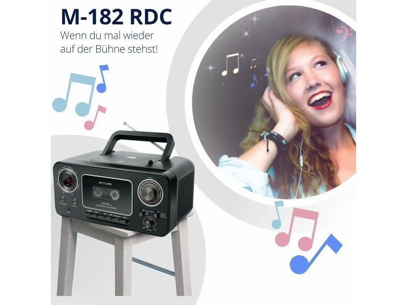Касетофон Muse M-182RDC