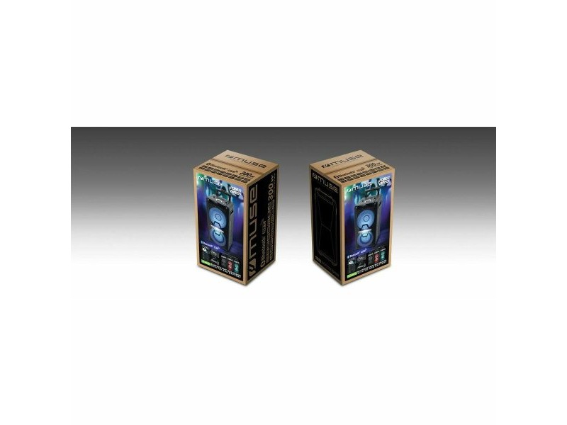 Преносима колона Muse Черен 300 W