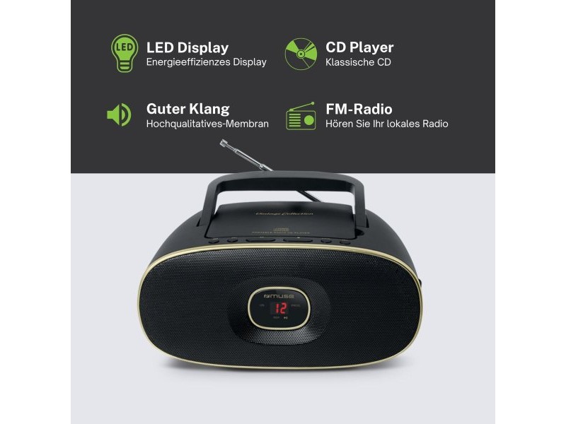 CD радио Muse MD202VT