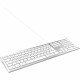 Клавиатура Mobility Lab Бял Сребрист Mac OS AZERTY
