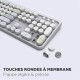 Клавиатура с мишка Mobility Lab Modelo ergonómico Сив AZERTY