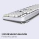 Клавиатура с мишка Mobility Lab Modelo ergonómico Сив AZERTY