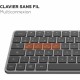 Клавиатура Mobility Lab KP430W Mini Сив