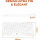 Клавиатура Mobility Lab KP430W Mini Сив