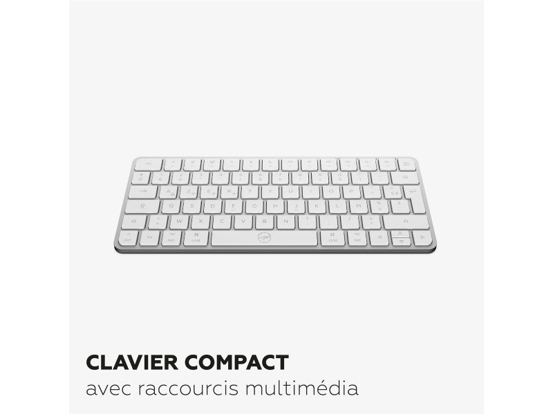 Клавиатура Mobility Lab KMP2000W Mini Бял