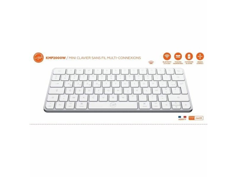 Клавиатура Mobility Lab KMP2000W Mini Бял