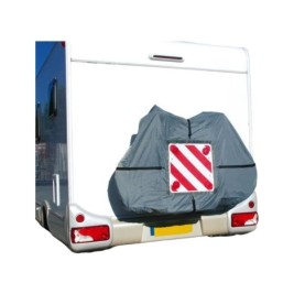 Защитно покривало за велосипеди Optima 190 x 300 cm Сив