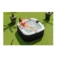 Inflatable Spa Sunspa Квадратек Черен 4 Хора (155 x 155 x 65 cm)