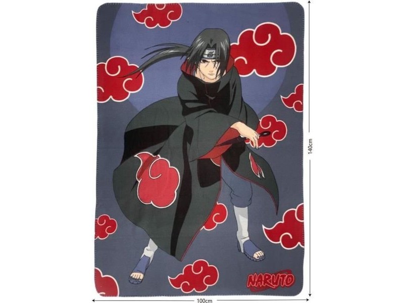 Одеяло Naruto Черен Животни
