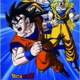 Одеяло Dragon Ball Многоцветен Животни