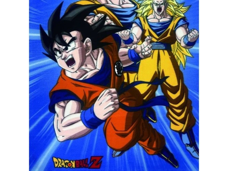 Одеяло Dragon Ball Многоцветен Животни