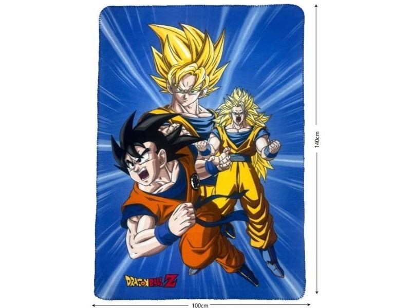 Одеяло Dragon Ball Многоцветен Животни