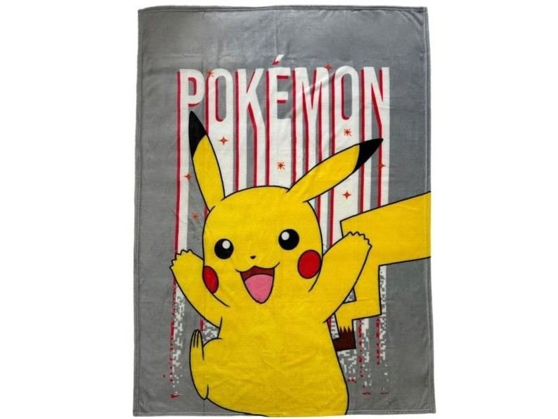 Одеяло Pokémon Жълт Животни
