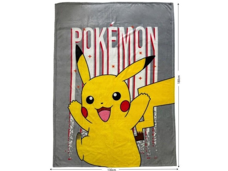 Одеяло Pokémon Жълт Животни