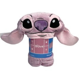 Одеяло Stitch 15 x 6 x 33 cm Розов Животни