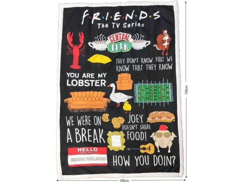 Одеяло Friends