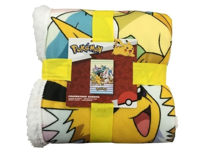 Одеяло Pokémon 26 x 14 x 26 cm Многоцветен Животни
