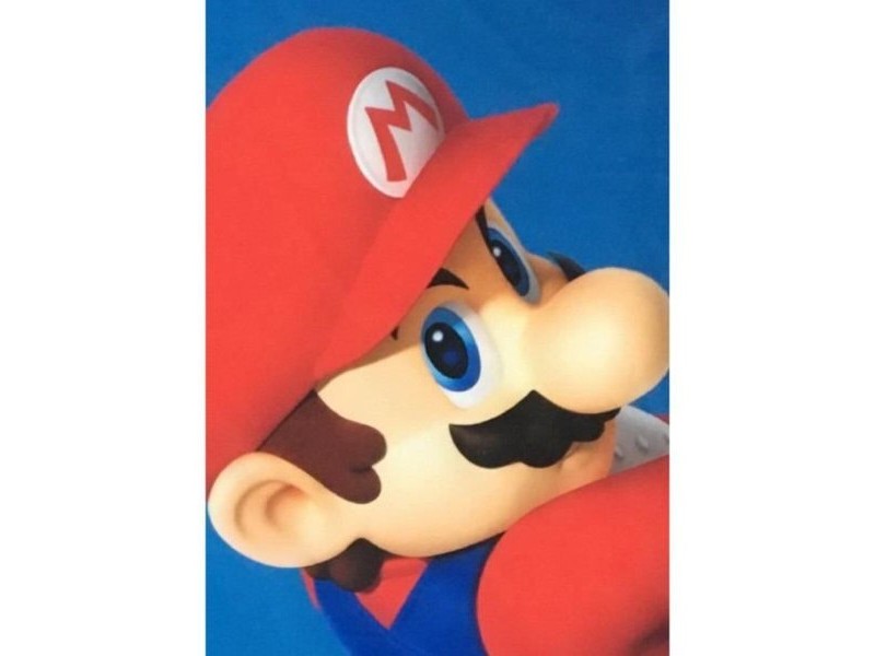 Одеяло Mario Bros 25 x 14 x 26 cm Черен Животни