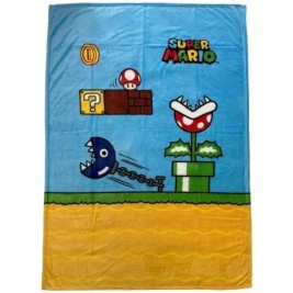 Одеяло Mario Bros 24 x 14 x 26 cm Черен Животни