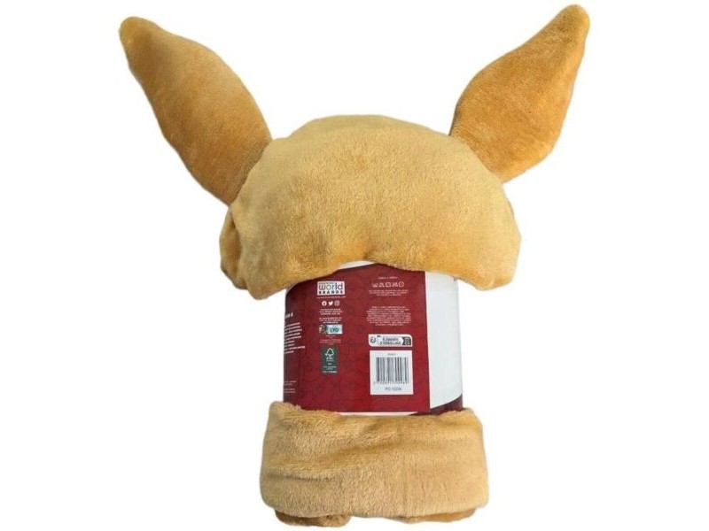 Одеяло Pokémon Кафяв Животни