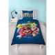 Комплект покривка за завивка Mario Bros 25 x 4 x 30 cm Син 140 легло 2 Части