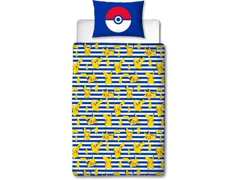 Комплект покривка за завивка Pokémon 25 x 6 x 30 cm Многоцветен 140 легло 2 Части Комплект покривка за завивка Pokémon 25 x 6 x 30 cm Многоцветен 140 легло 2 Части