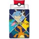 Комплект покривка за завивка Pokémon 25 x 4 x 30 cm Многоцветен 140 легло 2 Части