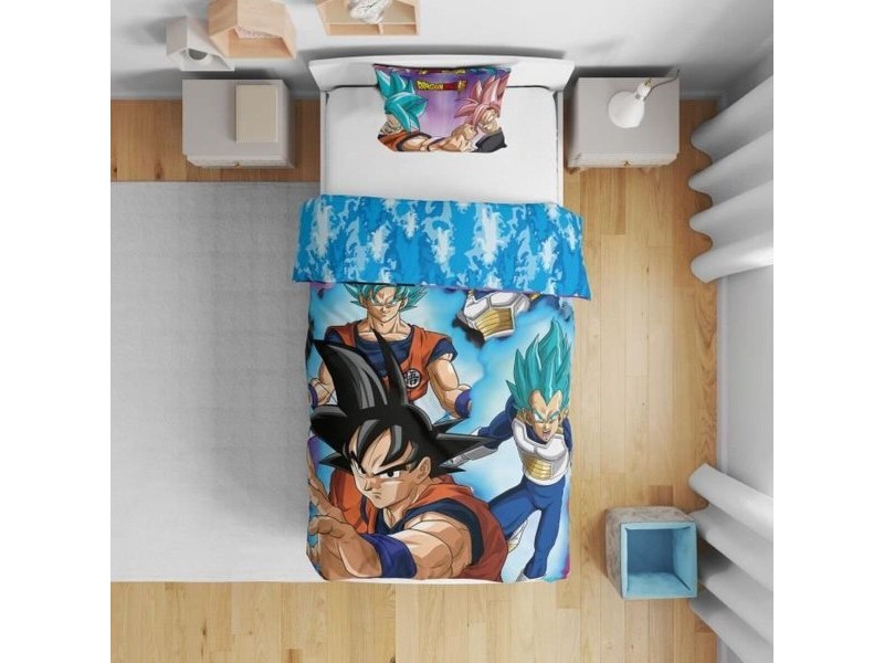 Комплект покривка за завивка Dragon Ball 25 x 5 x 29 cm Многоцветен 140 легло 2 Части