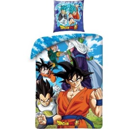 Комплект покривка за завивка Dragon Ball 24 x 4 x 30 cm Многоцветен 140 легло 2 Части