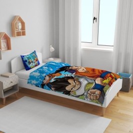 Комплект покривка за завивка Dragon Ball 24 x 4 x 30 cm Многоцветен 140 легло 2 Части