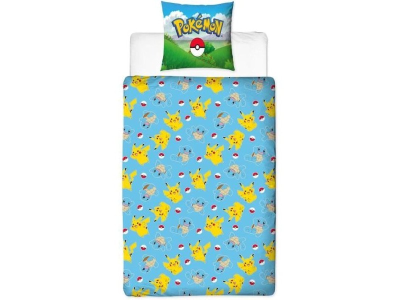 Комплект покривка за завивка Pokémon