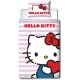 Комплект покривка за завивка Hello Kitty 25 x 5 x 30 cm Розов 140 легло 2 Части Комплект покривка за завивка Hello Kitty 25 x 5 x 30 cm Розов 140 легло 2 Части