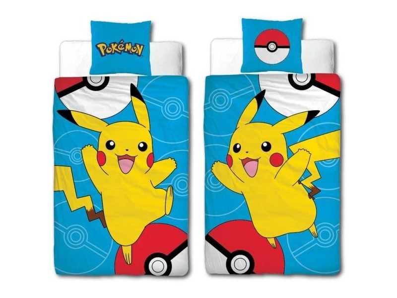 Комплект покривка за завивка Pokémon