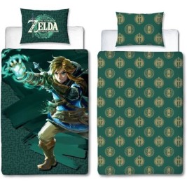 Комплект покривка за завивка The Legend of Zelda 25 x 5 x 30 cm Многоцветен 140 легло 2 Части