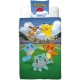Комплект покривка за завивка Pokémon 25 x 4 x 30 cm Многоцветен 140 легло 2 Части