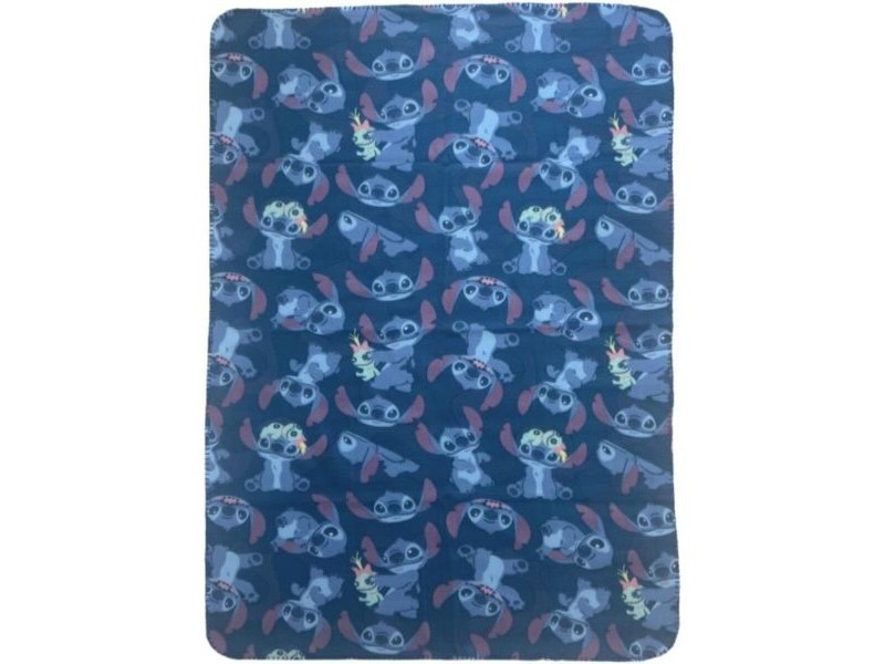 Одеяло Stitch 25 x 7 x 13 cm Син Животни