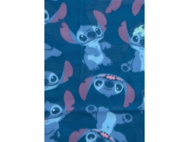 Одеяло Stitch 25 x 7 x 13 cm Син Животни