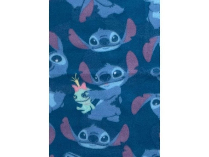 Одеяло Stitch 25 x 7 x 13 cm Син Животни