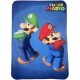 Одеяло Mario Bros 25 x 7 x 13 cm Многоцветен Животни