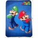 Одеяло Mario Bros 25 x 7 x 13 cm Многоцветен Животни