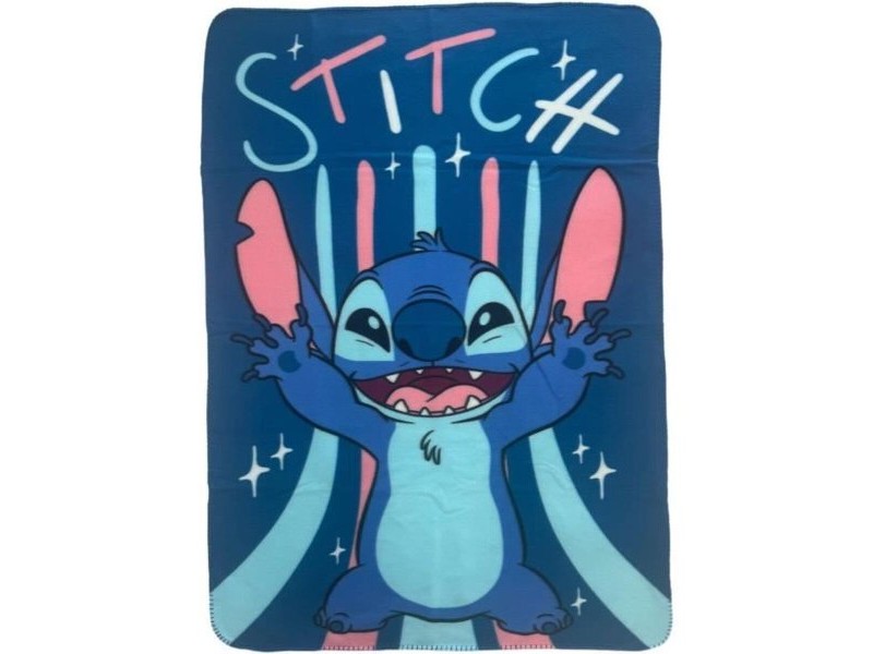 Одеяло Stitch 25 x 11 x 13 cm Син Животни