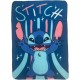 Одеяло Stitch 25 x 11 x 13 cm Син Животни