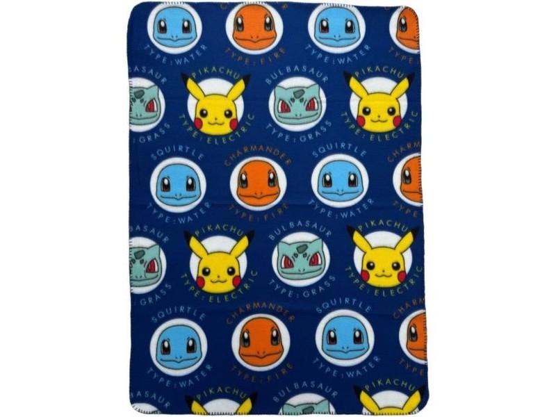 Одеяло Pokémon 25 x 7 x 13 cm Многоцветен Животни
